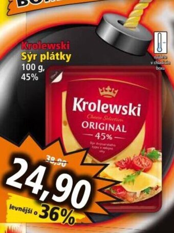 Norma Krolewski Sýr plátky nabídka