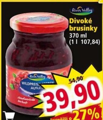 River Valley Divoké brusinky 370 ml (11 107,84)