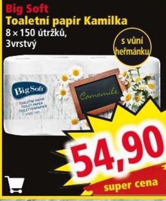 Norma Big Soft Toaletní papír Kamilka nabídka