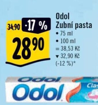 Albert Odol Zubní pasta nabídka