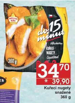 Jip Kuřecí nugety smažené, 360 g nabídka