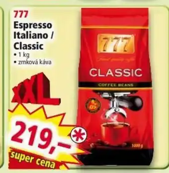 Norma Espresso Italiano / Classic nabídka