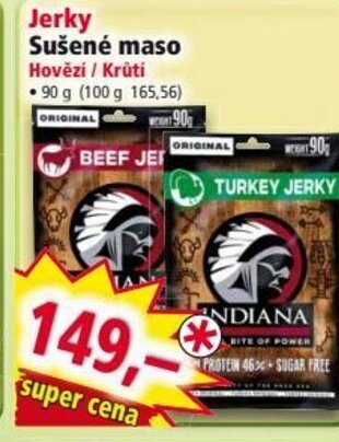 Norma Jerky Sušené maso Hovězí / Krūti nabídka