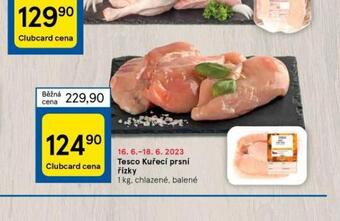 Tesco Kuřecí prsní řízky nabídka