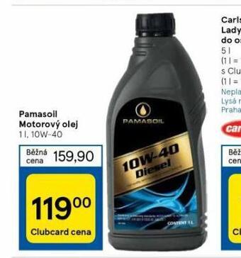 Tesco Pamasoli motorový olej 10w-40 nabídka