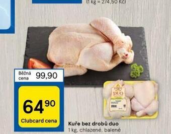 Tesco Kuře bez drobů duo nabídka