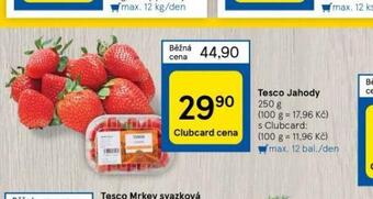 Tesco Jahody nabídka