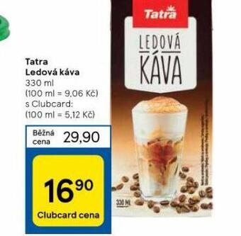 Tesco Tatra ledová káva nabídka