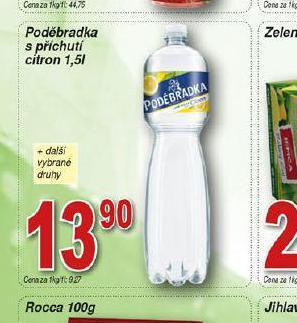 Hruška Poděbradka s příchutí citron nabídka