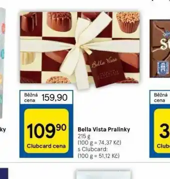 Tesco Bella vista pralinky nabídka