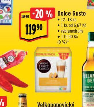 Albert Kávové kapsle dolce gusto nabídka