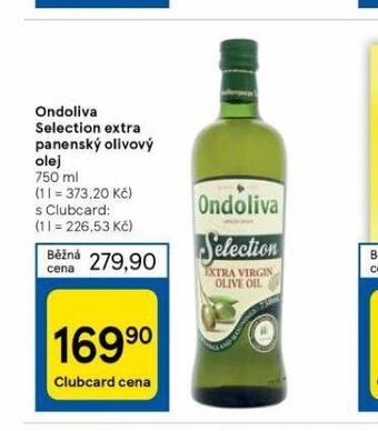 Tesco Ondoliva selection extra panenský olivový olej nabídka