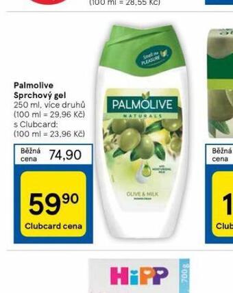 Tesco Palmolive sprchový gel nabídka