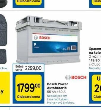 Tesco Bosch power autobaterie 55 ah nabídka