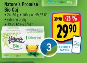 Albert Nature's Promise Bio Caj nabídka