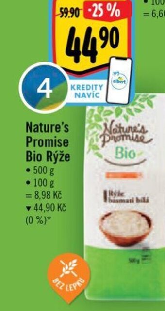 Albert Nature's promise Bio Rýže nabídka