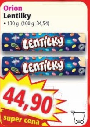 Norma Orion Lentilky nabídka