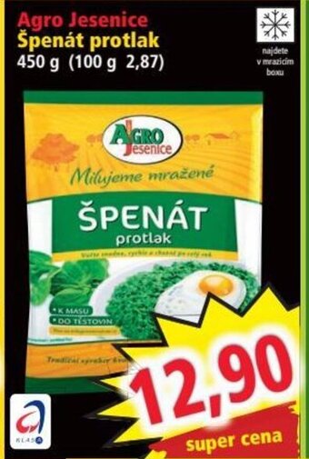 Norma Agro Jesenice Špenát protlak nabídka