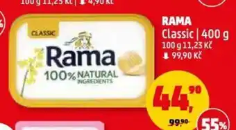 Penny Market RAMA Classic | 400 g 100 g 11,23 Kč 99,90 Kč nabídka