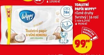 Penny Market TOALETNÍ PAPÍR WIPPY* nabídka