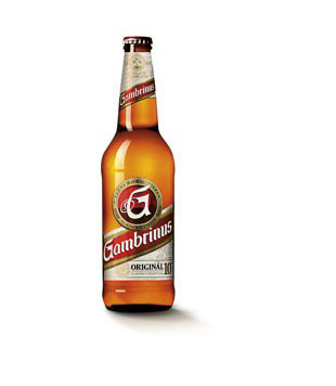 Terno Gambrinus 10° originál, světlé výčepní pivo 0,5l 0.5l nabídka