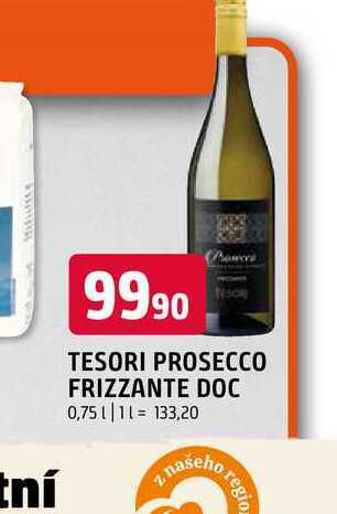 Terno Tesori prosecco frizzante doc 0,75 l nabídka