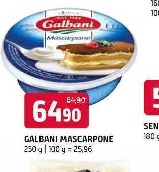 Terno Galbani mascarpone 250 g nabídka