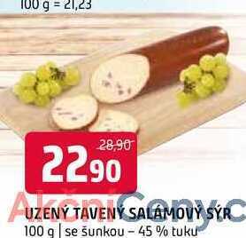 Terno Uzený tavený salámový sýr 100 g nabídka