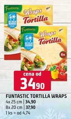 Terno Funtastic tortilla wraps 4x 25 cm nabídka