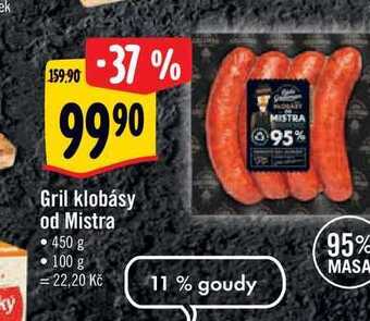 Albert Gril klobásy od mistra 450 g nabídka
