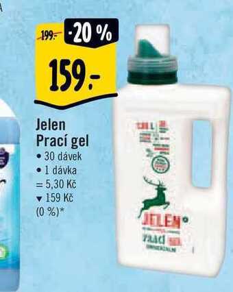 Albert Jelen prací gel • 30 dávek nabídka
