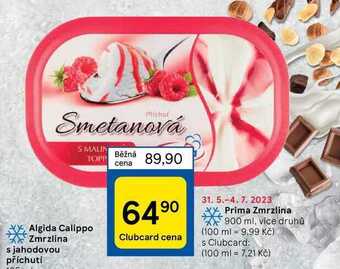Tesco Prima zmrzlina 900 ml nabídka