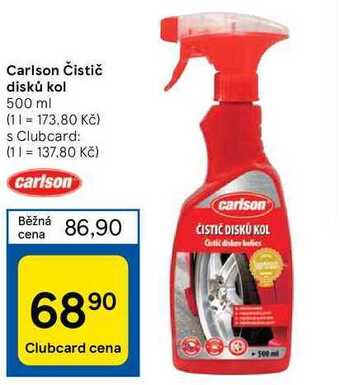 Tesco Carlson čistič disků kol 500 ml nabídka