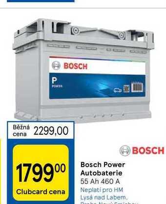 Tesco Bosch power autobaterie nabídka