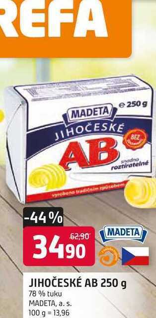 Trefa Madeta jihočeské ab 250g nabídka