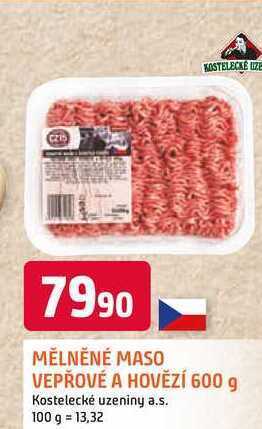 Trefa Mělněné maso vepřové a hovězí 600 g nabídka