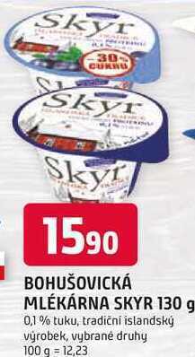 Trefa Bohušovická mlékárna skyr 130g nabídka