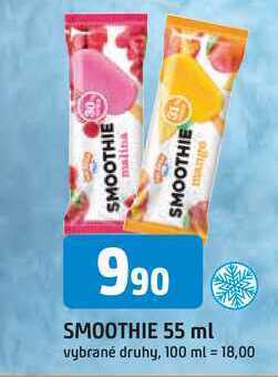 Trefa Smoothie 55 ml vybrané druhy nabídka