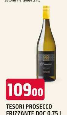Trefa Tesori prosecco frizzante doc 0.75 l nabídka