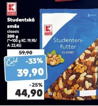Kaufland Studentská směs nabídka