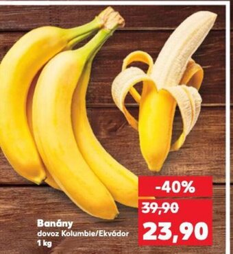 Kaufland Banány nabídka