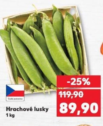 Kaufland Hrachové lusky nabídka