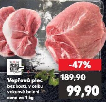 Kaufland Vepřová plec nabídka