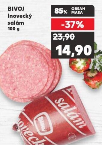 Kaufland BIVOJ Inovecký salám 100 g nabídka