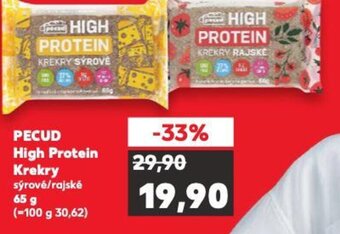 Kaufland PECUD High Protein Krekry nabídka