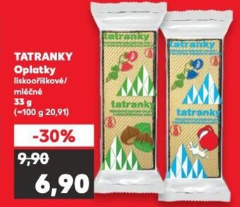 Kaufland TATRANKY Oplatky nabídka