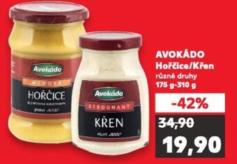 Kaufland AVOKÁDO Hořčice/Křen nabídka