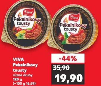 Kaufland VIVA Pekelnikovy tousty nabídka