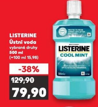 Kaufland LISTERINE Ústní voda nabídka