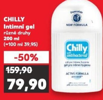 Kaufland CHILLY Intimni gel nabídka